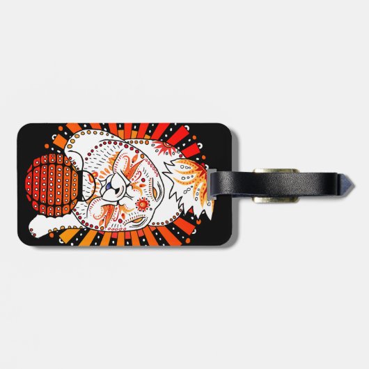 BINDI MI TANG - Chow bagagelabel (Achterkant horizontaal)