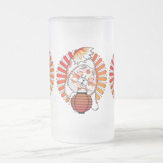 BINDI MI TANG - Chow - Frosted mok 2 maten (Center)