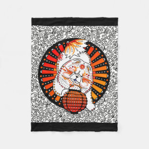 BINDI MI TANG - Chow - Jaar van de hond deken