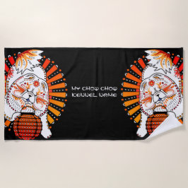 BINDI MI TANG - Chow - Jaar van de Hond handdoek