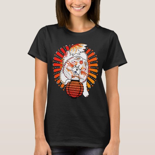 BINDI MI TANG Chow Jaar van de Hond T-shirt (Voorkant)