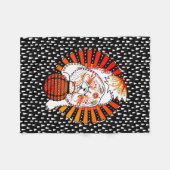 BINDI MI TANG - Chow - Jaar van de Hondendeken Fleece Deken (Voorkant (Horizontaal))