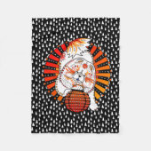 BINDI MI TANG - Chow - Jaar van de Hondendeken Fleece Deken (Voorkant)