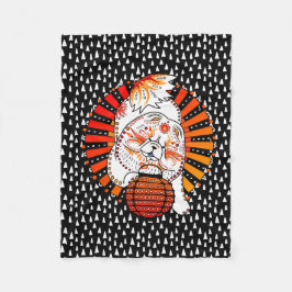 BINDI MI TANG - Chow - Jaar van de Hondendeken Fleece Deken