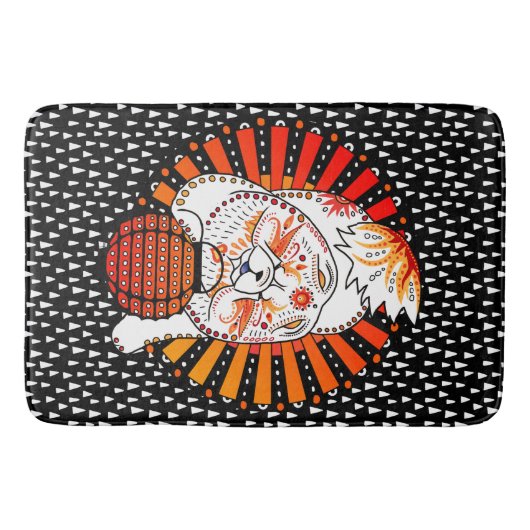 BINDI MI TANG - Chow - verticale krat/badmat Badmat (Voorkant)