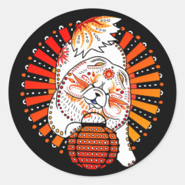 BINDI MI TANG - stickers aangepaste achtergrondkle