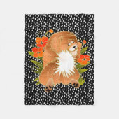 BINDI MINGSIE chow fleece deken - 3 maten (Voorkant)