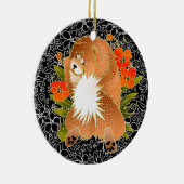 BINDI MINGSIE CHOW-ORNAMENT KERAMISCH ORNAMENT (Rechts)