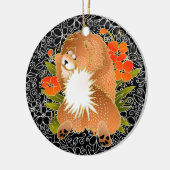 BINDI MINGSIE CHOW-ORNAMENT KERAMISCH ORNAMENT (Links)