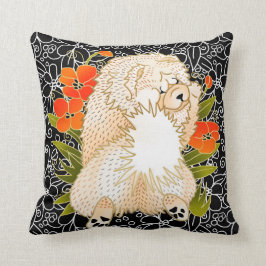 BINDI MINGSIE -crème chow kussen-rechts/links Kussen