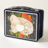 BINDI MINGSIE Crème chow Metal Lunchbox (Voorkant)