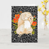 BINDI MINGSIE de wenskaarten van het roomvoer Kaart (Gele Bloem)