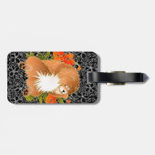 BINDI MINGSIE red chow-bagagelabel Bagagelabel (Achterkant horizontaal)