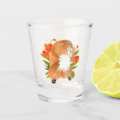 BINDI MINGSIE Red Chow borrelglas Shot Glas (Voorkant)