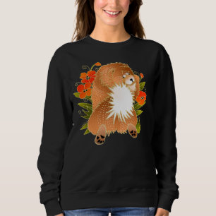 BINDI MINGSIE rode chow-FRONT DESIGN-Choose stijl Trui