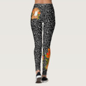 BINDI MINGSIE rode chow leggings - kijk naar de ac (Achterkant)