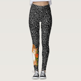 BINDI MINGSIE rode chow leggings - kijk naar de ac