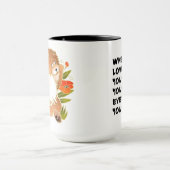 BINDI MINGSIE rode chow mok-bericht op de rug Mok (Midden)