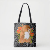 BINDI MINGSIE rode chow tas-2 maten Tote Bag (Voorkant)
