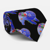 BINDI ROUGH CHOW - designer stropdas (Opgerold)