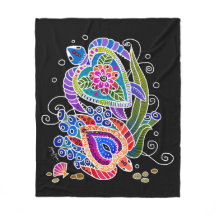 BINDI SEATURTLS Vluchtdekens van 3 maten