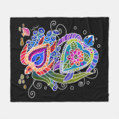 BINDI SEATURTLS Vluchtdekens van 3 maten Fleece Deken (Voorkant (Horizontaal))