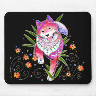 BINDI SHIBA INU mousepad Muismat