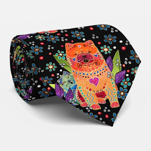 BINDI SMOOTH CHOW - Designer stropdas (Opgerold)