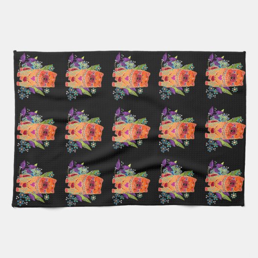 BINDI soepele chow ringside handdoek/keukenhanddoe Theedoek (Horizontaal)