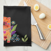 BINDI soepele chows keukenhanddoek (Quarter Fold)