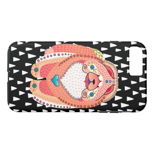 BINDI SOPHIE in het bos IPhone 7 plus Hoesje (Achterkant (Horizontaal))