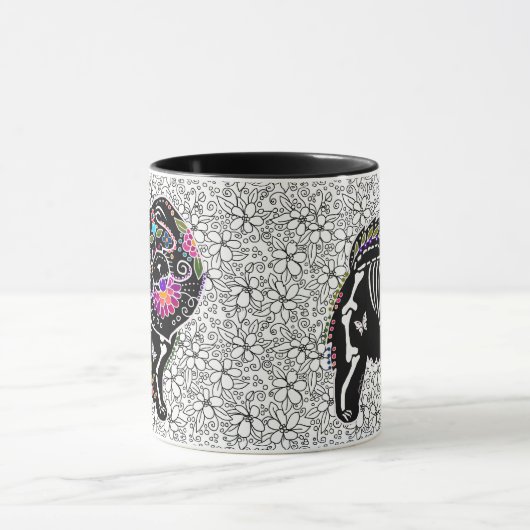 BINDI SUGARSKULL Chow - Dag van de Dode Mok (Midden)