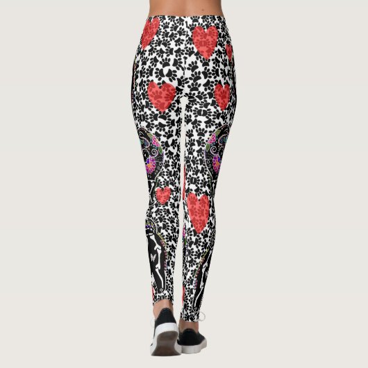 BINDI SUGARSKULL Chow - LEGGINGS (Achterkant)