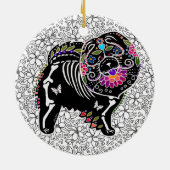 BINDI SUGARSKULL Chow - Ornament (Achterkant)