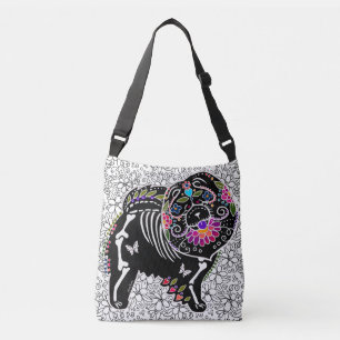 BINDI SUGARSKULL Chow - tas- of kruisstukzak Crossbody Tas