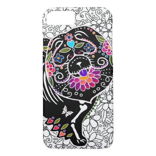 BINDI SUGARSKULL Chow - Telefoonhoesjes Case-Mate iPhone Case (Achterkant)