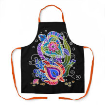 BINDI ZEE DRAAIT OVER Schort