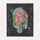 BINDI Zee Otters fleece deken in 3 maten (Voorkant)