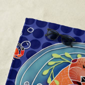 BINDI ZEE OTTERTERS-badhanddoek Strandlaken (In situ)