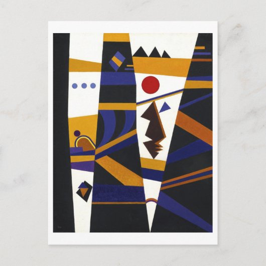 Binding door Kandinsky, 1932 Briefkaart (Voorkant)