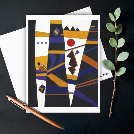 Binding door Kandinsky, 1932 Briefkaart