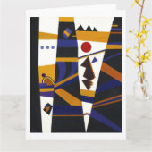 Binding door Kandinsky, 1932 Kaart (Gele Bloem)