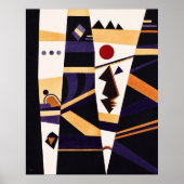 Binding door Kandinsky Poster (Voorkant)