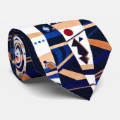 Binding door Kandinsky Stropdas (Opgerold)