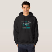 Bindjesremmer met cervicale kanker hoodie (Voorkant volledig)