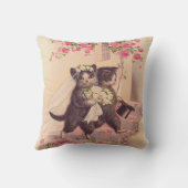 Bindkatten Bride en Groom Kussen (Achterkant)