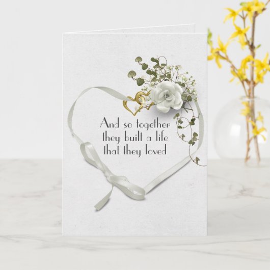 Bindlint en goudharen kaart (Gele Bloem)