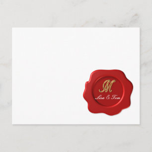 Bindmonogram Briefkaart
