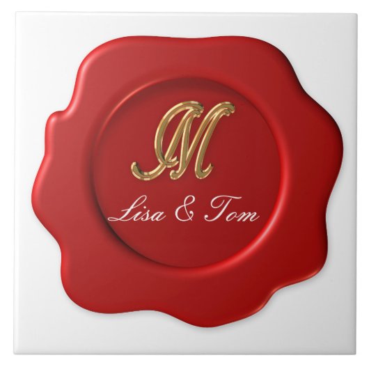 Bindmonogram Tegeltje (Voorkant)