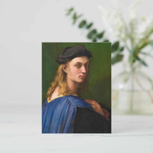 Bindo Altoviti, 1515 door Rafaël Briefkaart (Staand voorkant)